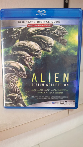 Blu-ray -- Alien 6 Film Collection 
