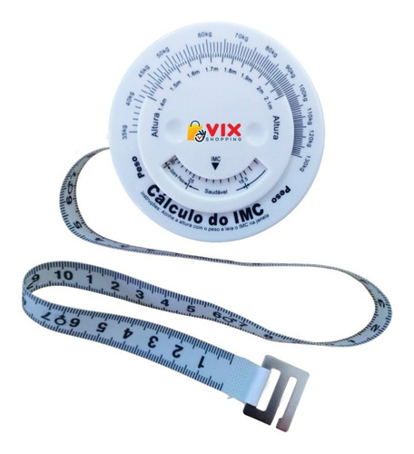 Adipômetro Plicomêtro Medidor De Gordura Corporal + Estojo