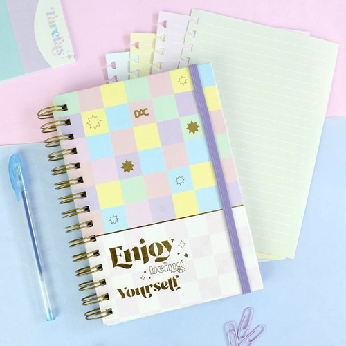 Caderno Smart Mini - Enjoy - Fls Reposicionáveis - Dac
