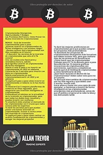 Criptomonedas Emergentes, Oportunidades Y Riesgos -, de Trevor, Al. Editorial Independently Published en español