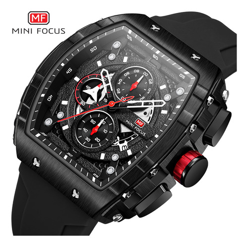 Reloj Deportivo Analógico De Hombre Mini Focus 0399