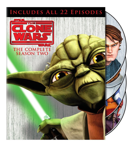 Dvd Star Wars: The Clone Wars: La Completa Temporada