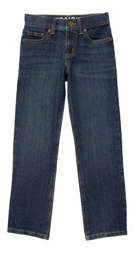 Jean Pantalon Crazy8 Straigh Slim Para Niños Varón 