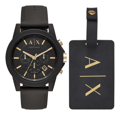 Relógio Ax Armani Exchange Cronógrafo Masculino Com Etiqueta