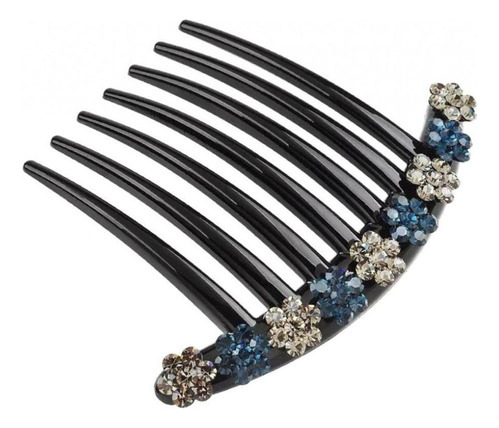 2 Rhinestone Hair Combs,
