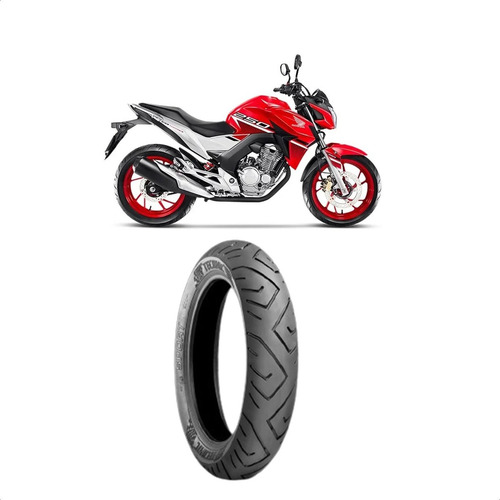 Pneu Traseiro Moto 140/70-17 Sport Sem Câmara 66s Technic