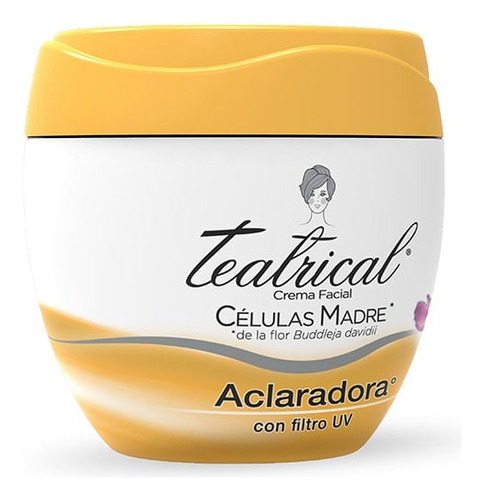 Teatrical Crema Facial Aclaradora 200 G