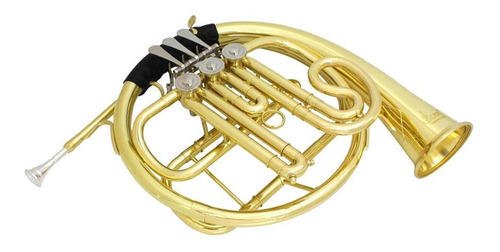 Imagen 1 de 12 de Trompeta De Instrumentos De Latón De Tres Botones Con
