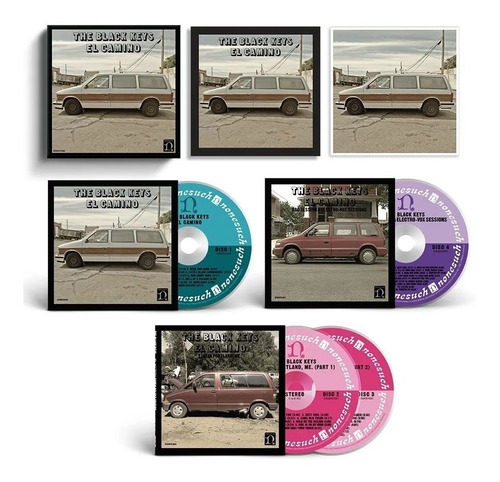 The Black Keys El Camino 10th Anniversay 4cd+libro En Stock