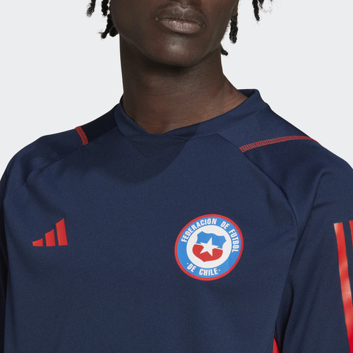 Imagen 8 de 9 de Camiseta De Entrenamiento Chile Tiro 23 Ha4391 adidas