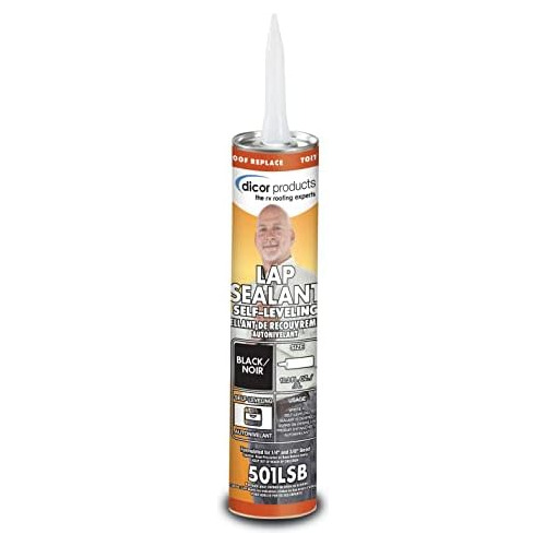 501lsb-1 Self-leveling Haps-free Lap Sealant - Black, I...