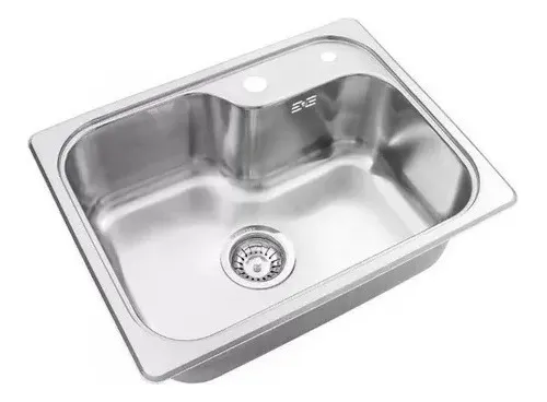 Pileta Cocina 55x41.5x20 Johnson Acero Luxor Mini Si55