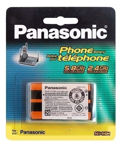 Panasonic Batería Para Teléfono Inalámbrico (hhr-p104a)