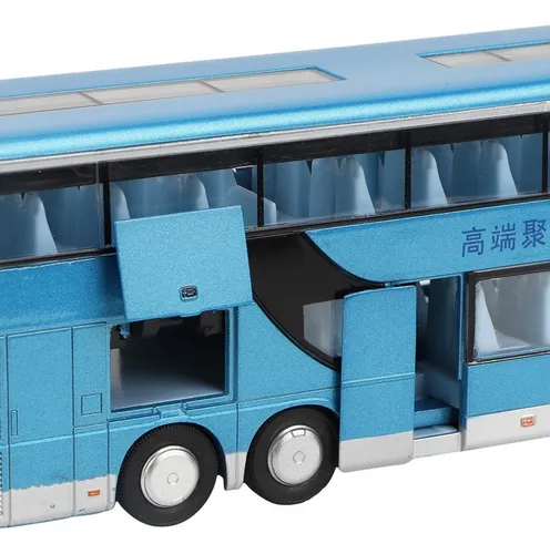 Eléctrico 1:50 De Aleación De Doble Piso De Autobús Modelo D