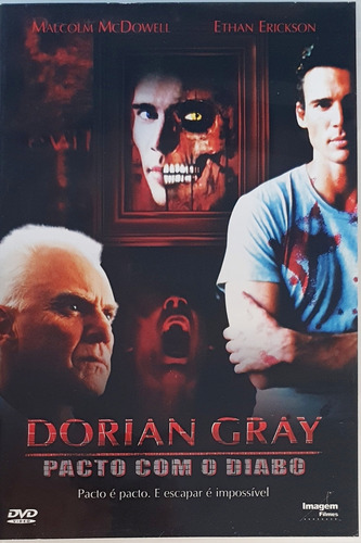 Dvd Dorian Gray Pacto Com O Diabo Malcolm Mcdowell Original