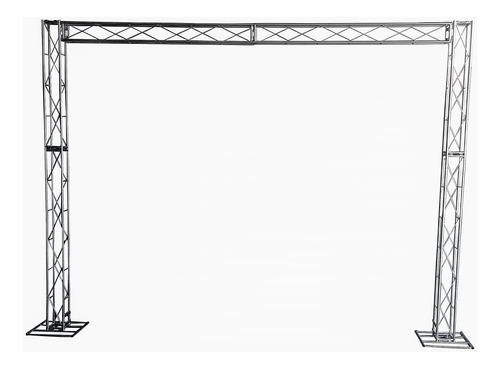 Treliças Kit Trave Box Truss Q15 Aço 2x2m - Stfer