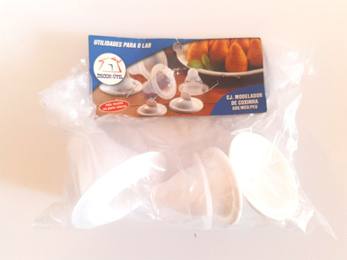Kit Formas Lanches Pastel, Coxinha E Hamburguer (Usado)