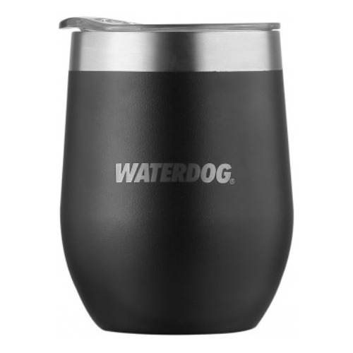 Mate Termico Waterdog Copon Acero Inoxidable Negro 350cc