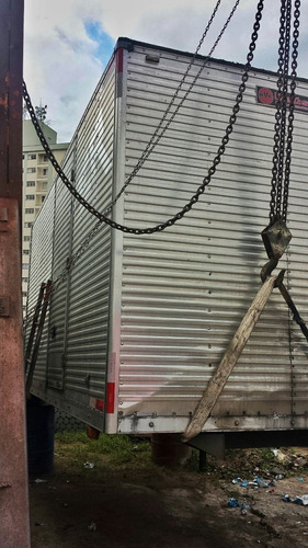 Bau Aluminio 4,30m Assoalho Chapa