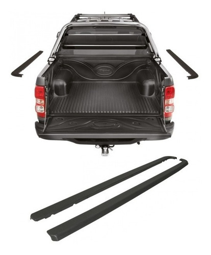 Protetor De Borda Lateral Amarok Cd 2010 A 2024 Caçamba