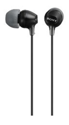 Auriculares Sony Mdr-ex15ap Negro 3.5mm Con Microf Zonatecno