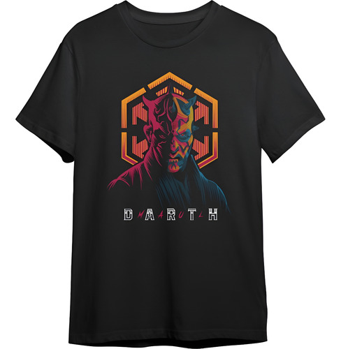 Polera Estampada Darth Maul - Pelicula - Dtf