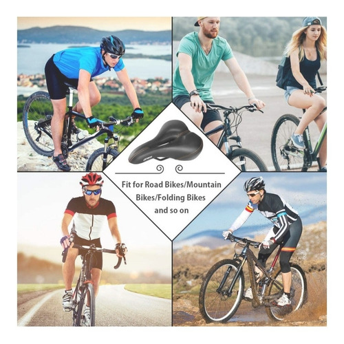 Asiento De Bicicleta Prostático Muy Cómodo Marca Grm