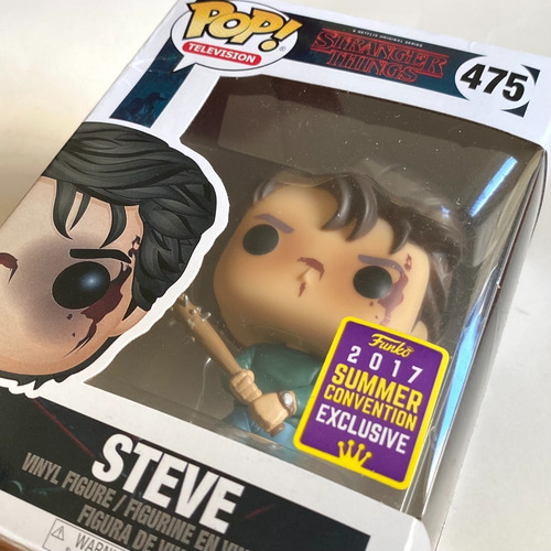 Funko Pop Steve 475 Stranger Things Edicion Exclusiva