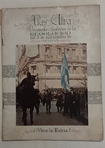 Revista Plus Ultra 174 Documento Histórico Revolución 1930