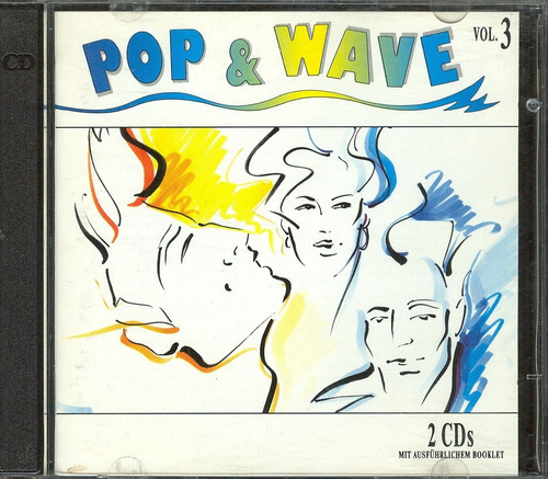 Pop & Wave Vol 3 Aleman Sony 1993 Nuevo Cerrado Retira U Oca