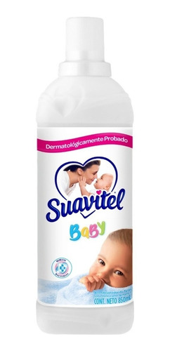 Suavizante De Telas Suavitel Bebe Antibacterial 850 Ml