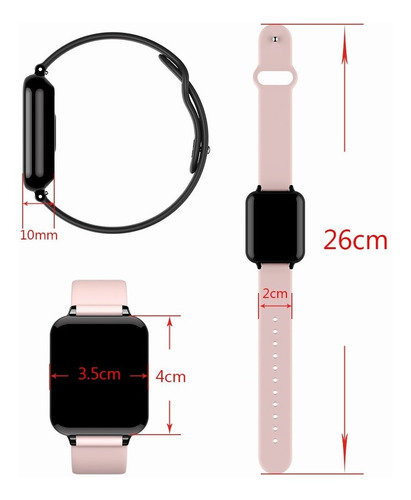Reloj Inteligente Deportivo Con Bluetooth