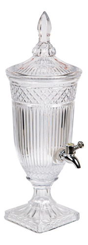 Dispensador Agua Jugo 2 Litros Cristal Cocina Elegante