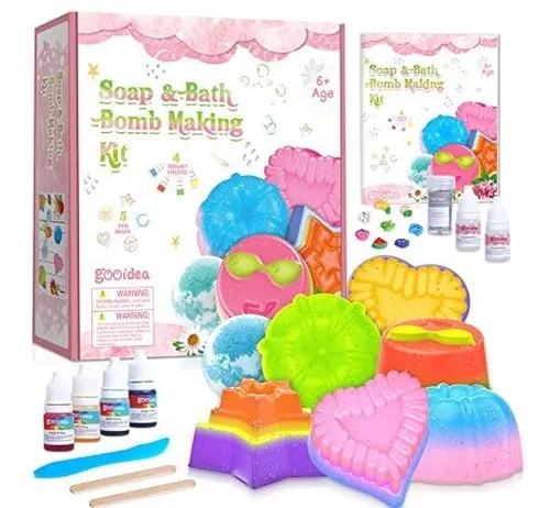 Set De Manualidades Wenrescry Con Flores Y Lentejuelas Para Niñas De 4 A 10 Años, Kit Creativo Para Hacer Ramos Y Decoraciones