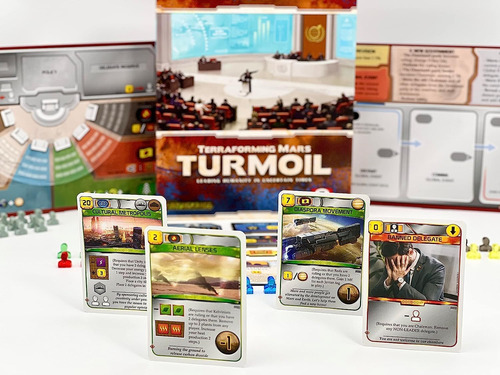 Terraforming Mars Turmoil De Stronghold Games, Juego De Mesa