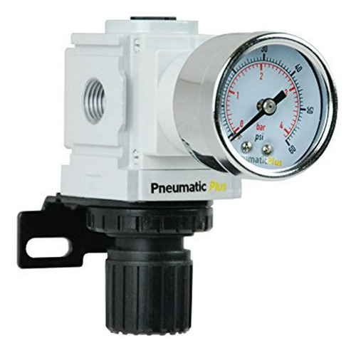 Pneumaticplus Ppr2-n02bg-4 Miniatura De Presión Del Regulado