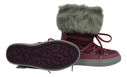 Bota Crocs Mujer Lp Lace Waterproof Impermeable