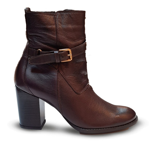 Bota De Couro Jack And Jane Ref 4069