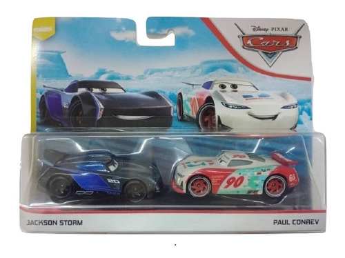 Pixar Cars - Jackson Storm Y Paul Conrev