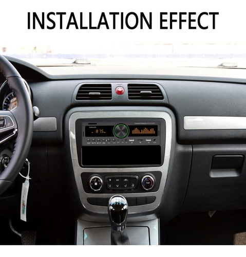 Bluetooth Estéreo Fm Radio Aux Tf Tarjeta U Disco En