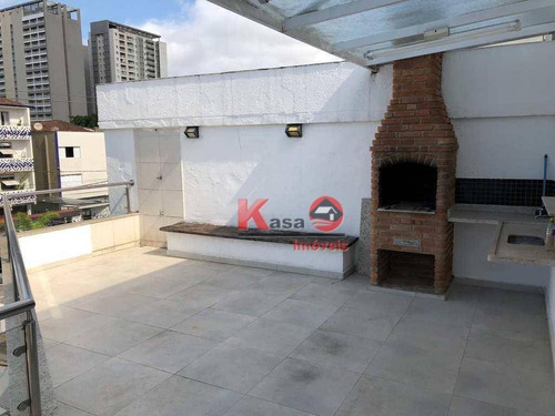 Casa Para Alugar, 400 M² Por R$ 15.000,00 - Vila Matias - Santos/sp - Ca0966