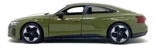 Miniatura Audi Rs E-tron Gt - Verde Cor Verde-musgo