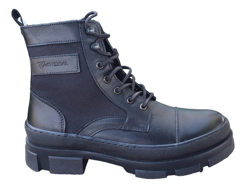 Bota Casual De Piel Para Hombre - 9530