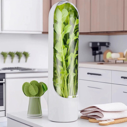 Recipiente Para Verduras De Cilantro De 3 Piezas.
