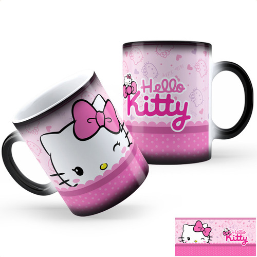 Taza Mágica Hello Kitty Ah Calidad