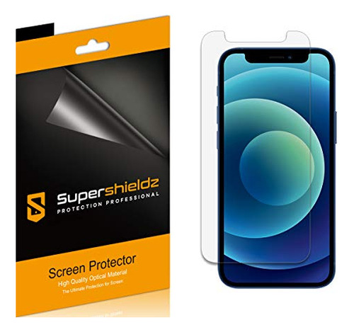 (6 Pack) Supershieldz Diseñado Para iPhone 12 Mini Vblta