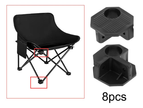 Z 8x Accesorios De Reparación De Sillas Plegables,