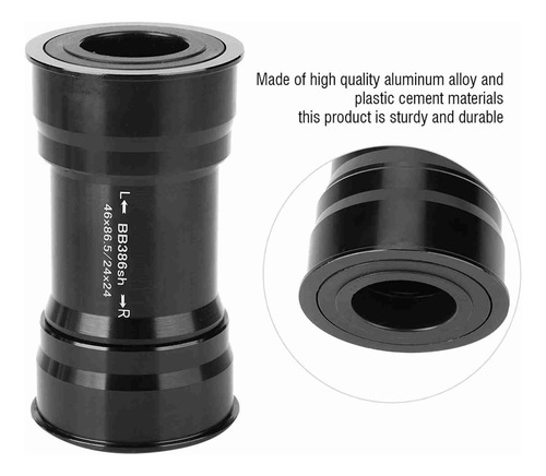 Soporte Inferior Bb386 De 24 Mm De Ajuste A Presión Para