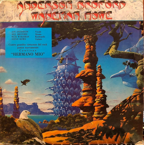 Disco Lp - Anderson Bruford Wakeman Howe. Album (1989)