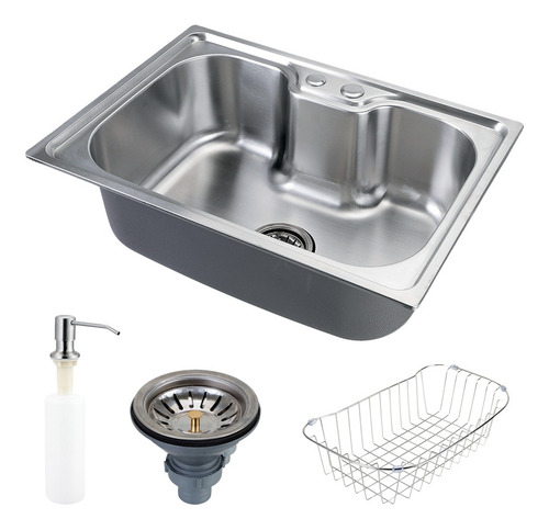 Cuba Cozinha Gourmet Inox Com Acessórios Nawa 50x40 Cm